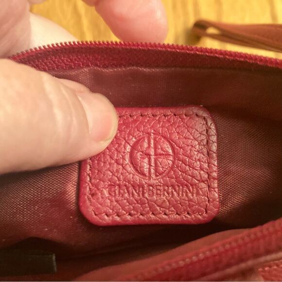 Giani Bernini Red Leather Wallet - Picture 4 of 8